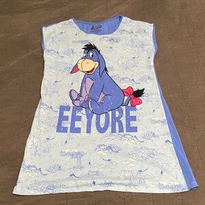 Eeyore Disney blue nightgown blue large-extra large